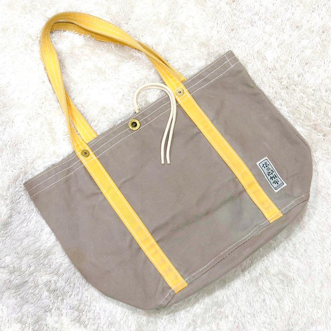 信三郎帆布 （はんぷ）トートバッグ 一澤信三郎帆布 一澤帆布 綿 菜の花 グレー