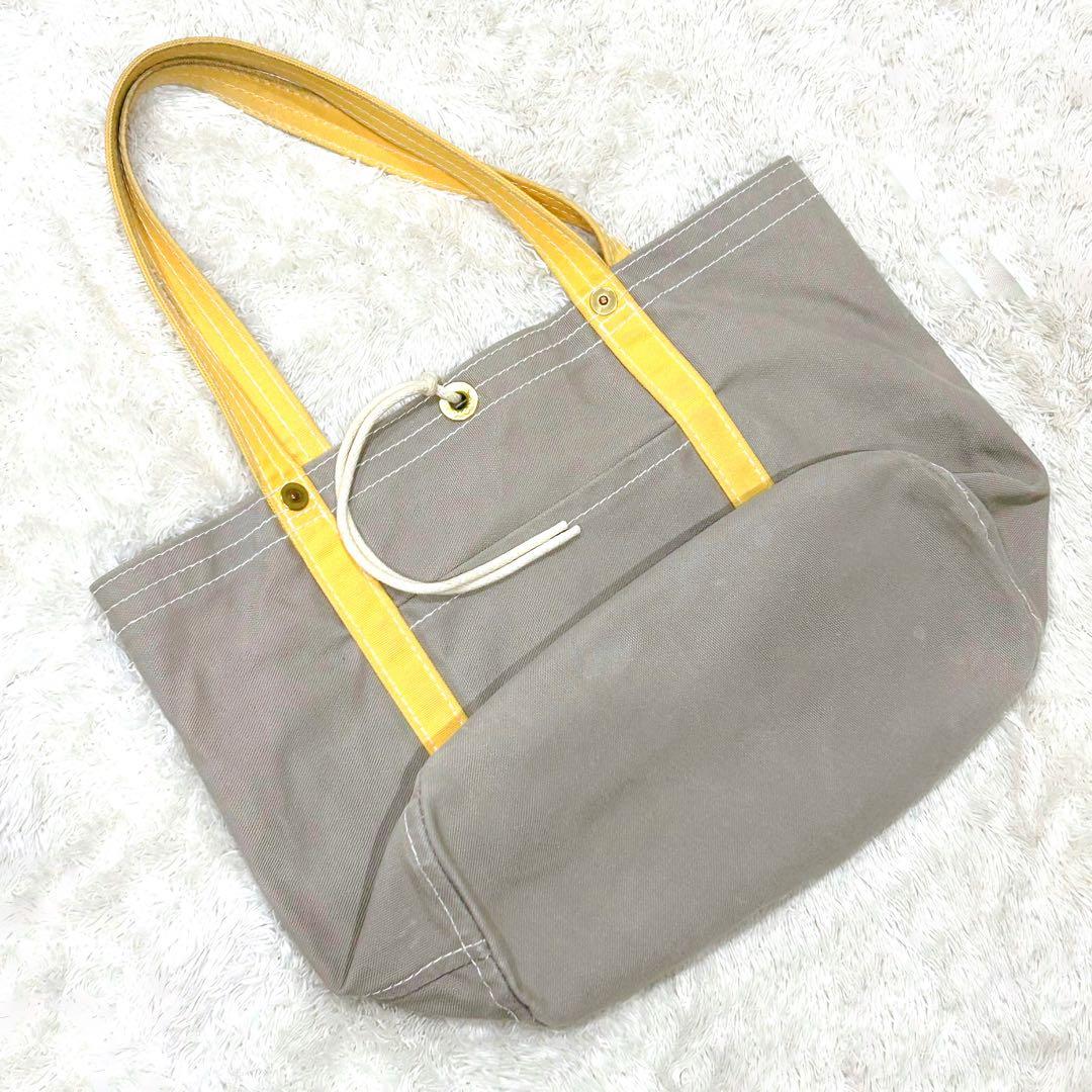 信三郎帆布 （はんぷ）トートバッグ 一澤信三郎帆布 一澤帆布 綿 菜の花 グレー