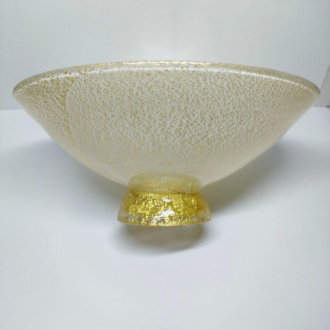 藤田喬平 作 『手吹金彩茶碗』