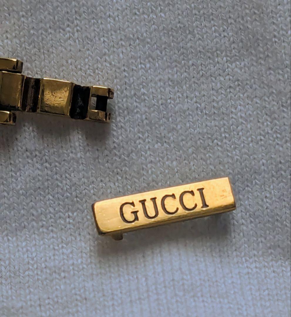 GUCCI 腕時計 チェンジベゼル レッドベゼル 不動 ジャンク品 部品取り用
