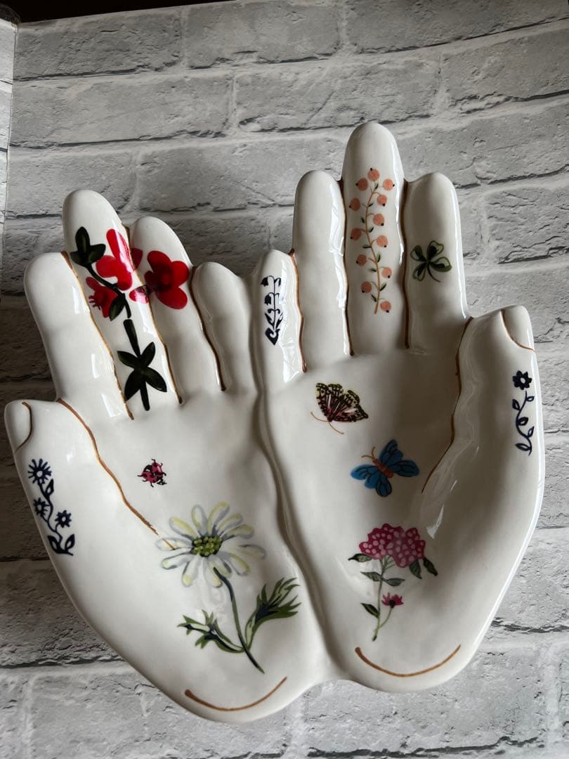 Nathalie Let ナタリーレテ　手のひらプレート　ハンドトレイ