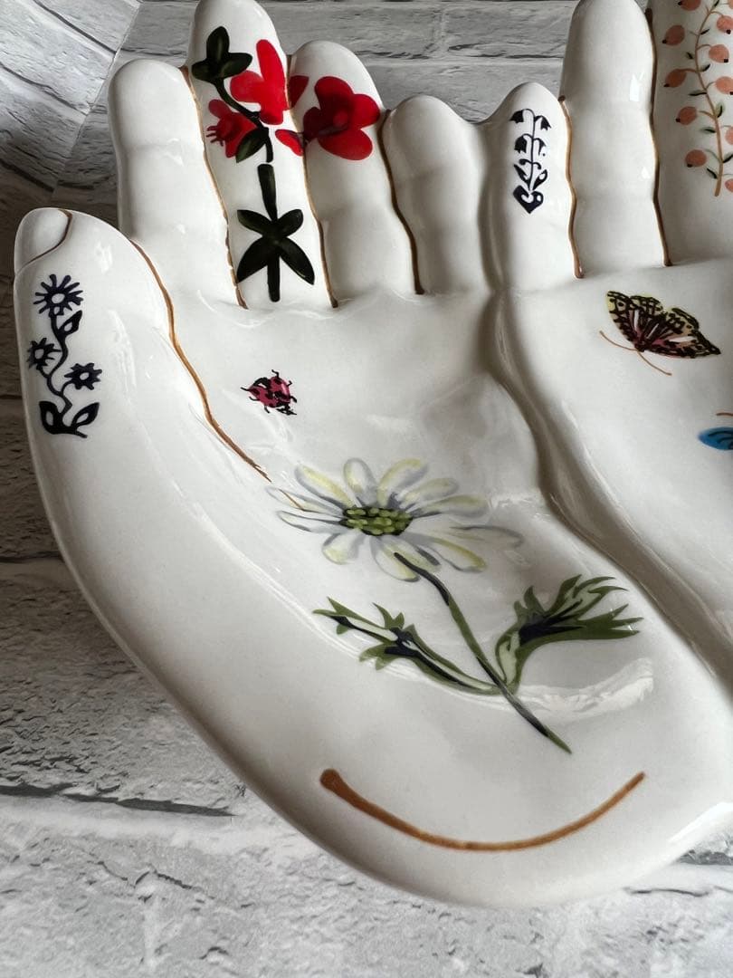 Nathalie Let ナタリーレテ　手のひらプレート　ハンドトレイ