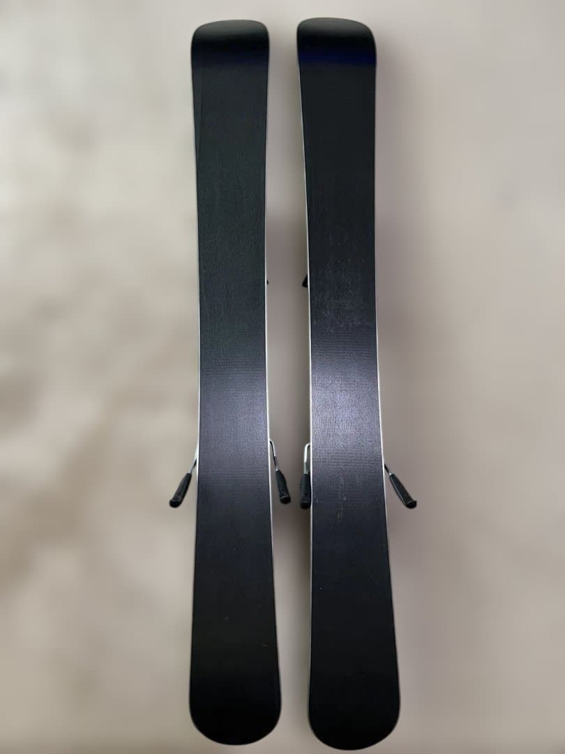 ELANショートスキー板99㎝ビンデインク付き 2023-2024 ネイビ