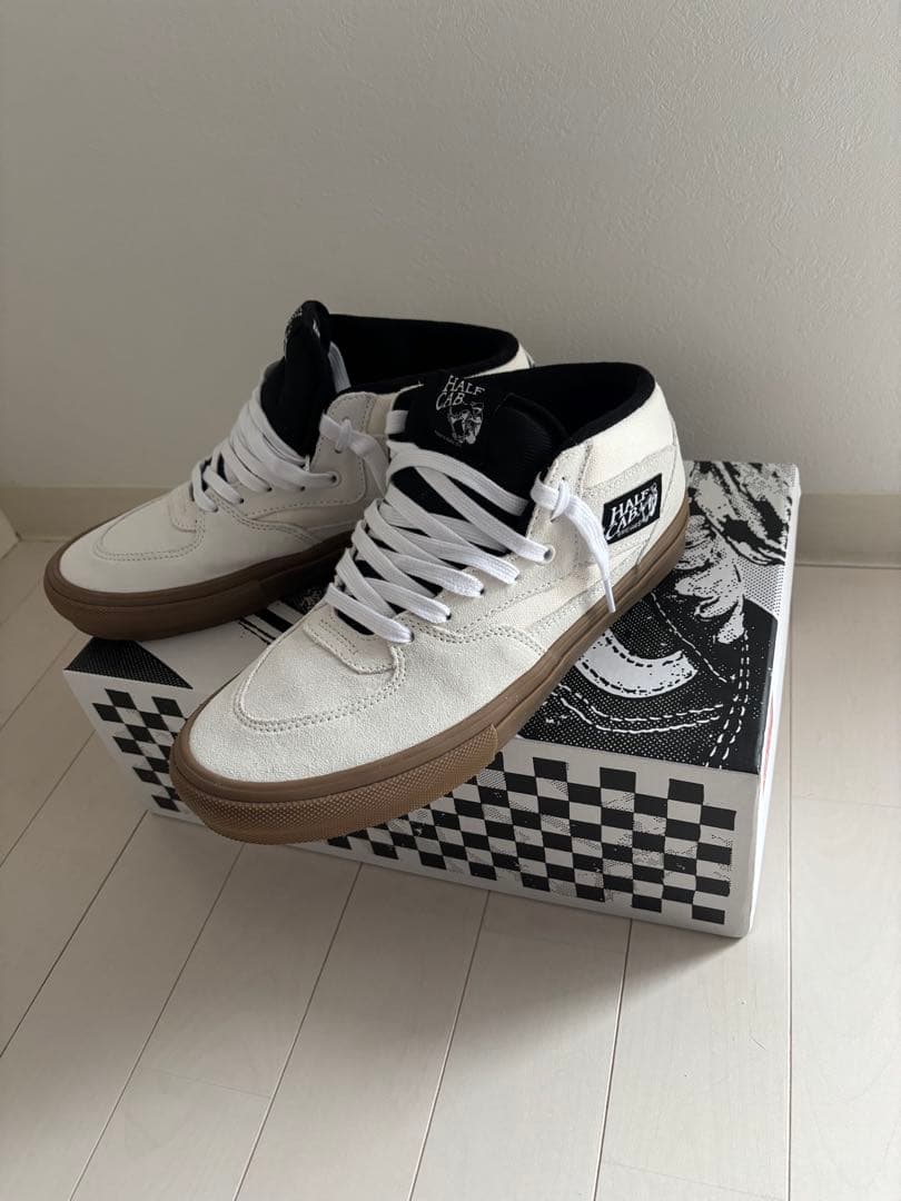 バンズ ハーフキャブ　27.5cm PRO ホワイトANTIQUE WHITE