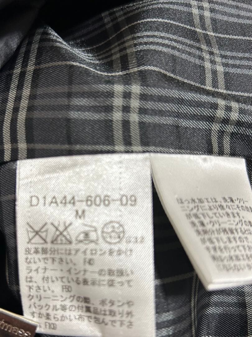 BURBERRY BLACK LABEL ブラックトレンチコート Mサイズ