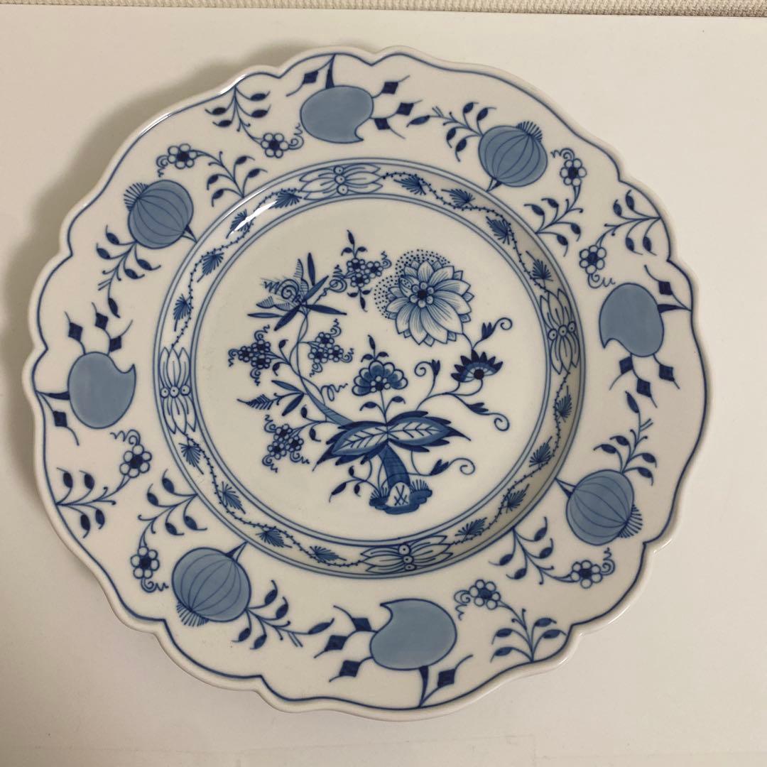 マイセン☆ブルーオニオン☆27センチプレート