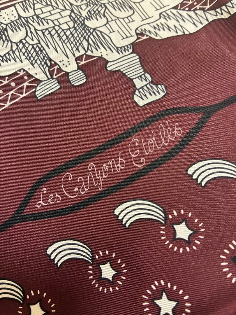 新品　限定品 エルメス カレ ななつ星　HERMES スカーフ バンダナ