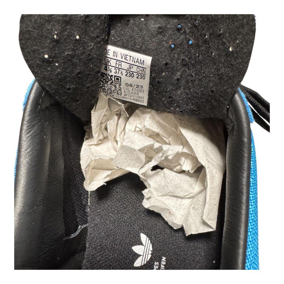 【あと】adidas Gazelle Indoor 23.0青 新品未使用