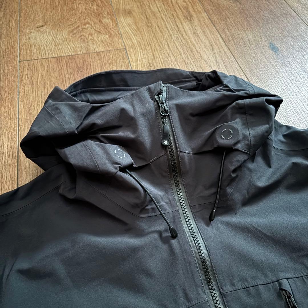 【P.RHYTHM outerwear】スノーボードジャケット/SUMI黒 L