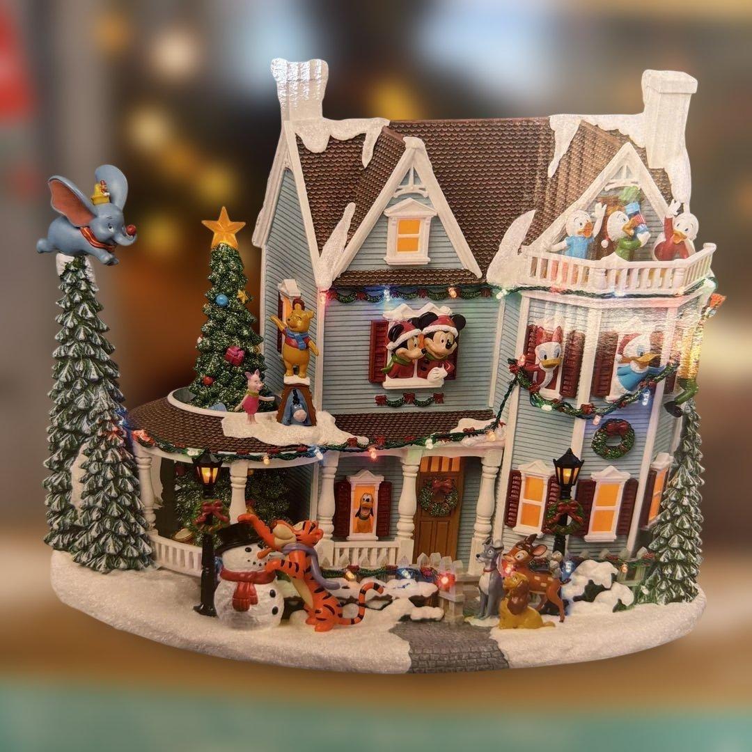 超美品ディズニー　ホリデーハウス　Disney アニメーションハウス　クリスマス