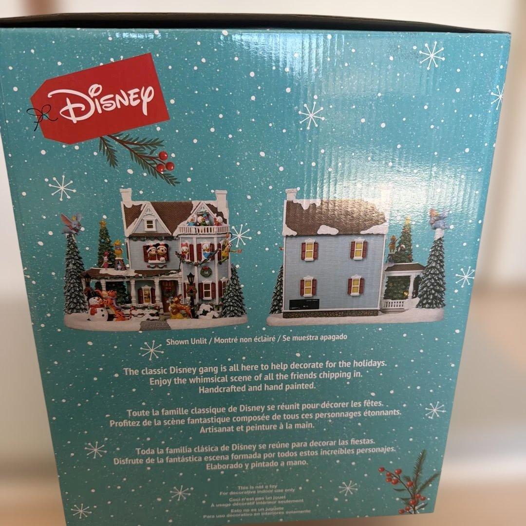 超美品ディズニー　ホリデーハウス　Disney アニメーションハウス　クリスマス