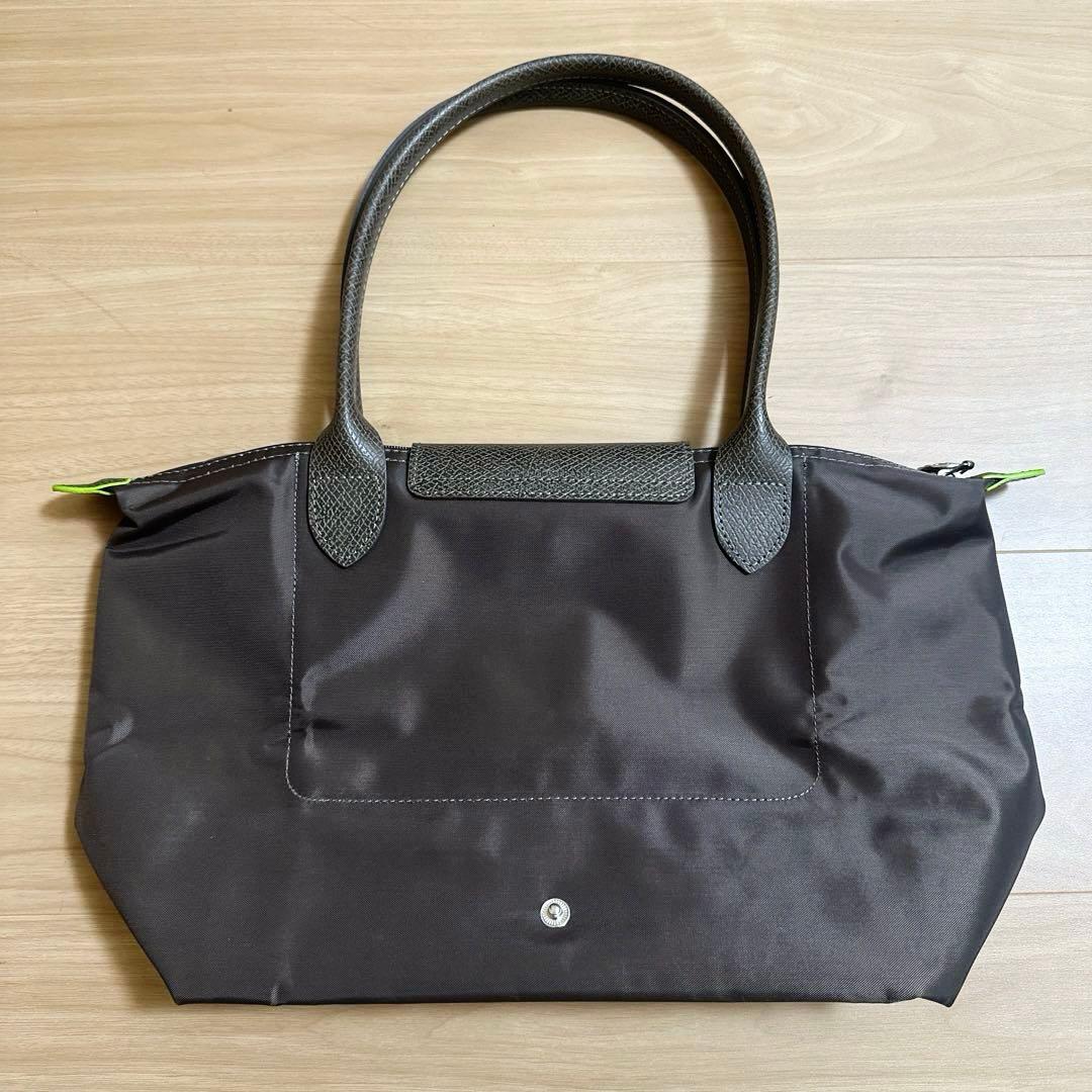 LONGCHAMP ル プリアージュ®グリーン ショルダーバッグ Mサイズ テラ