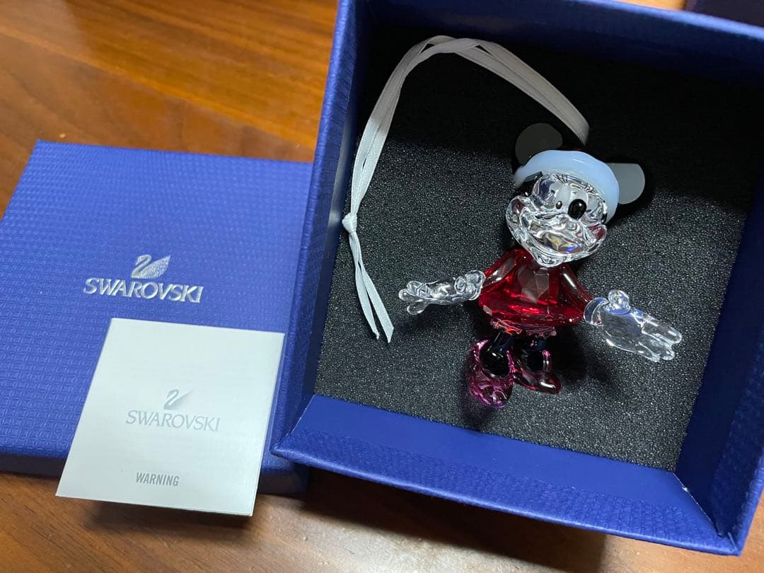 ま*！様 クリスマス仕様 ミニー スワロフスキー 1回も飾らず未使用です