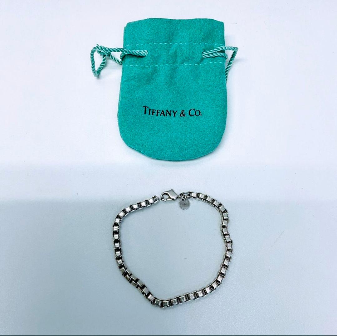 美品　◆　Tiffany　ティファニー 　SV925　ベネチアン ブレスレット