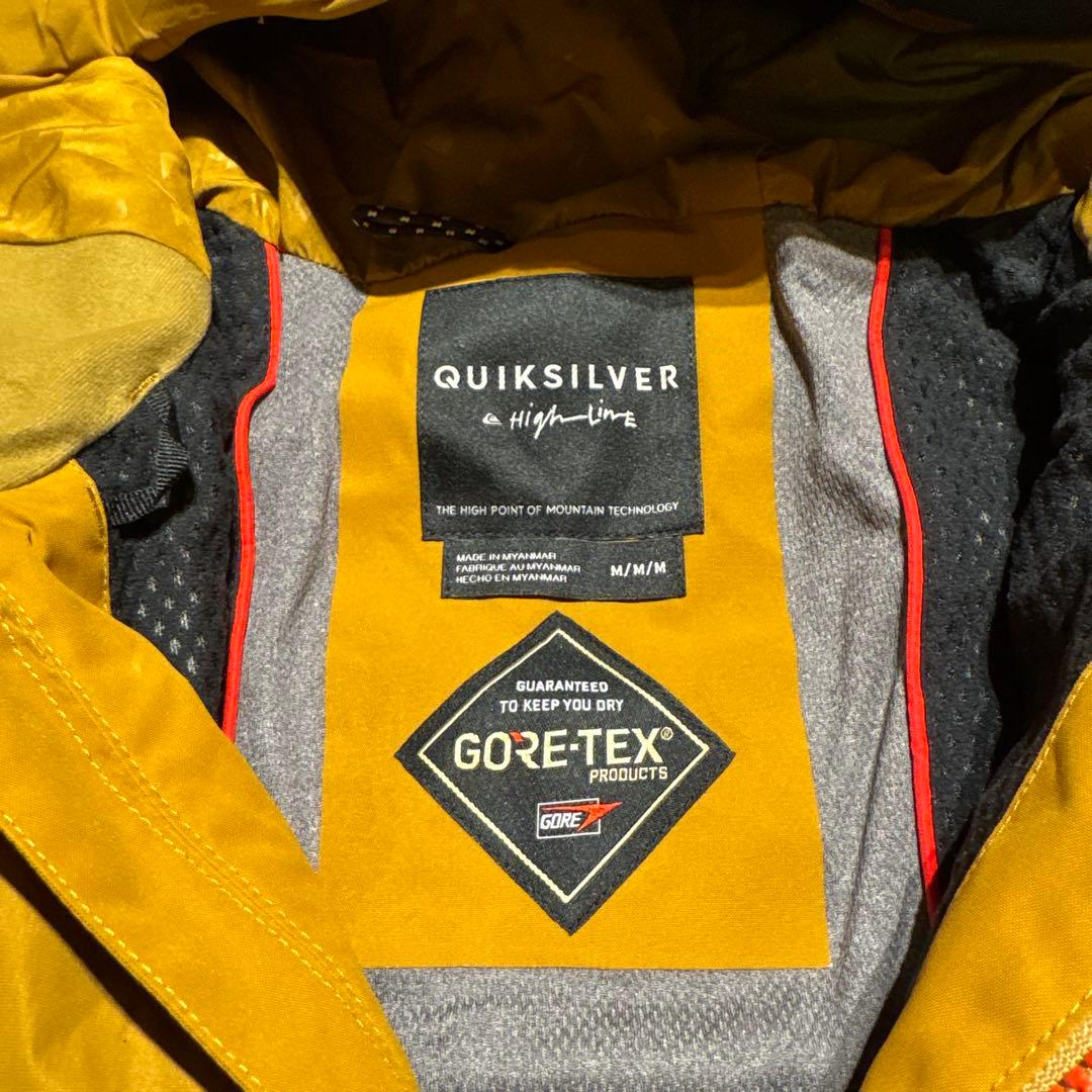 Quick silver スノーボードウェア　ジャケット　gore-tex M