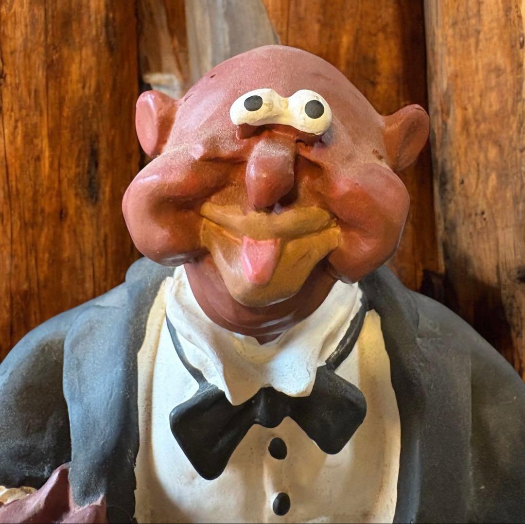 フィギュア 黒人ジャズバンド　台座付き7点セット