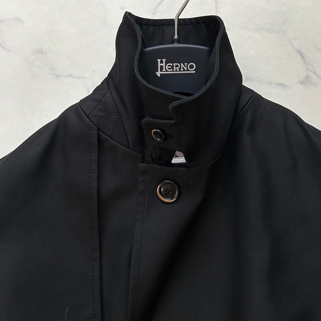 ヘルノ レインコレクション コート ベルト 近年モデル ブラック イタリア製
