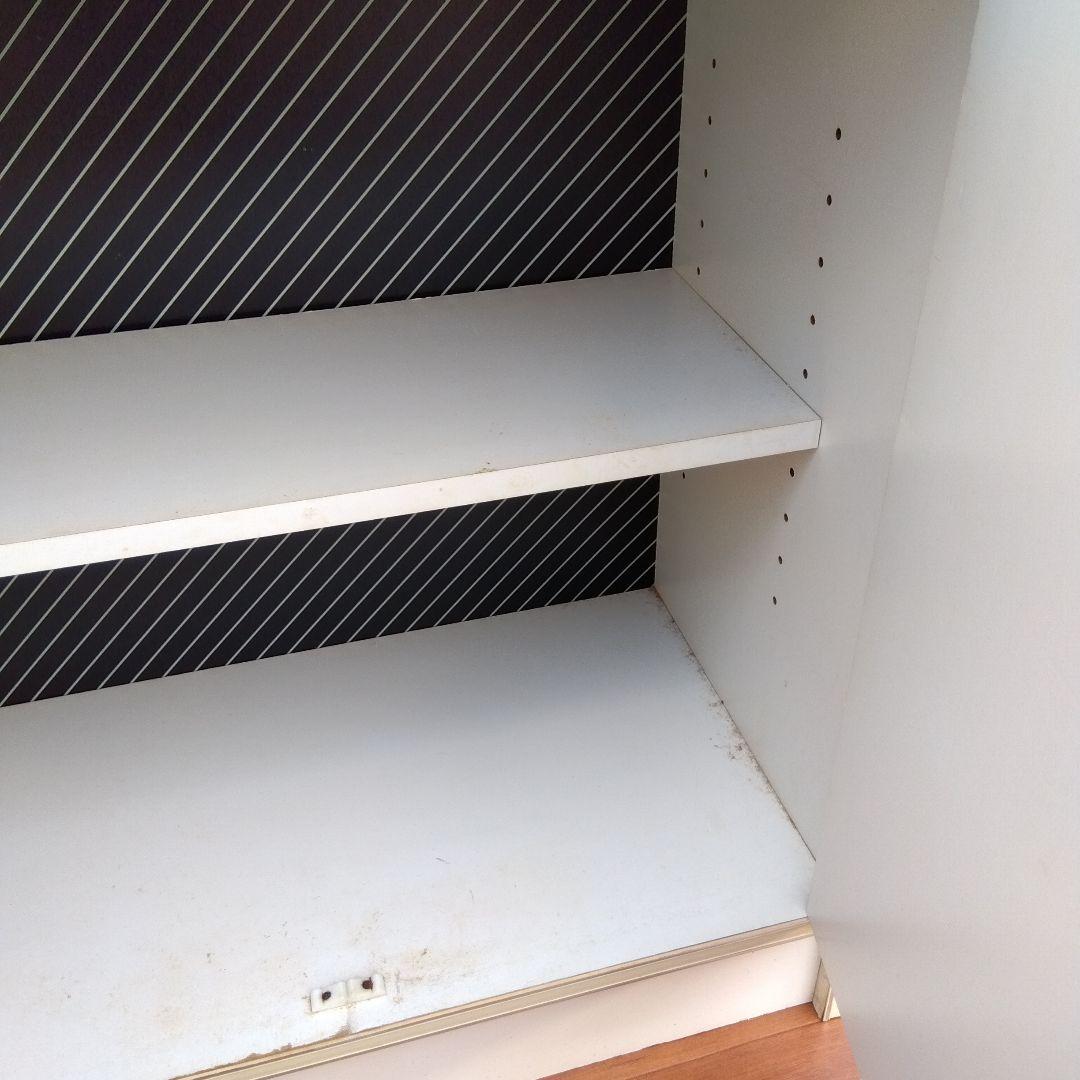 レトロポップ　食器棚　アーチ型　飾り棚