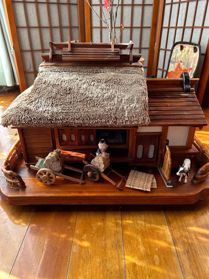 希少 手作り古民家 工芸品