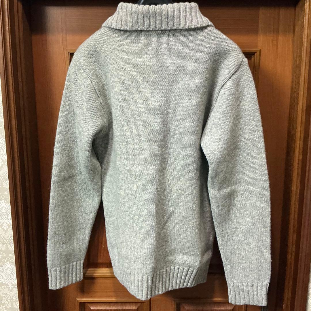 INVERALLAN ニットカーディガン　グレー　サイズ38