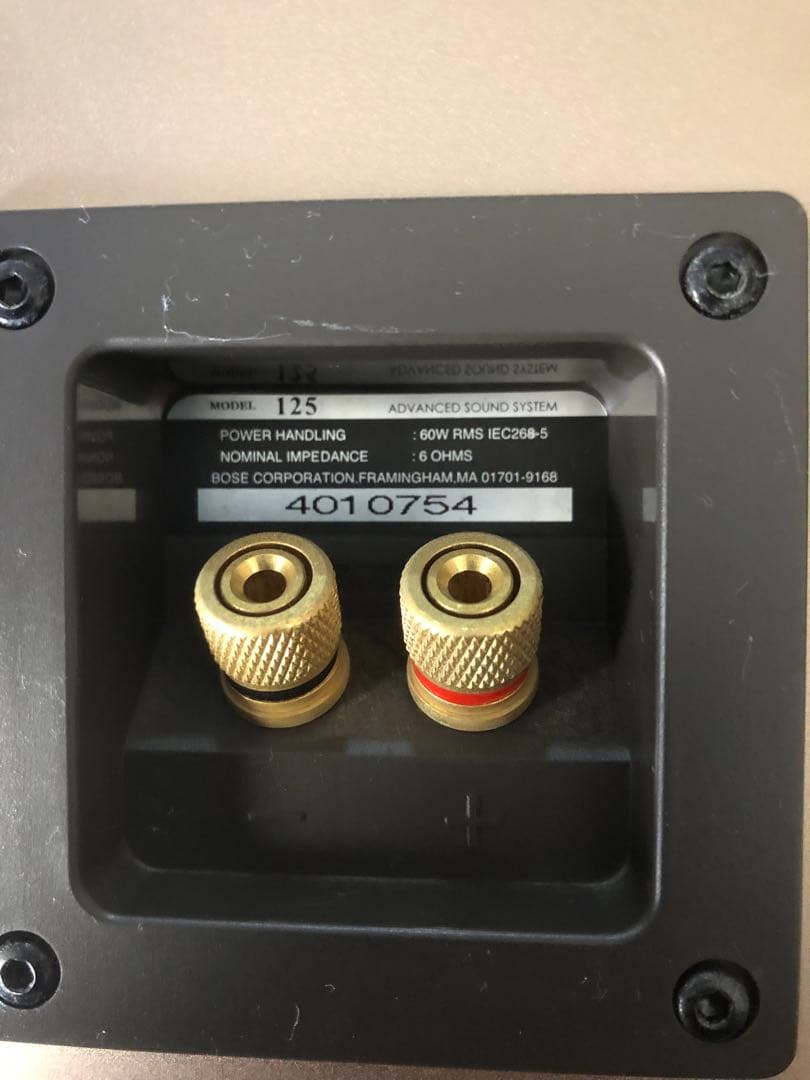 Bose スタンド型スピーカー 木製仕上げ 125