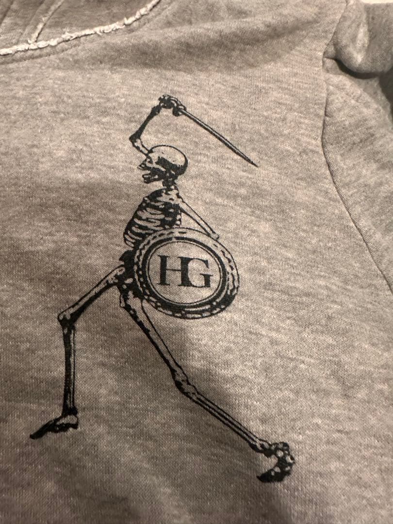 Hysteric Glamour スケルトンパーカー グレー