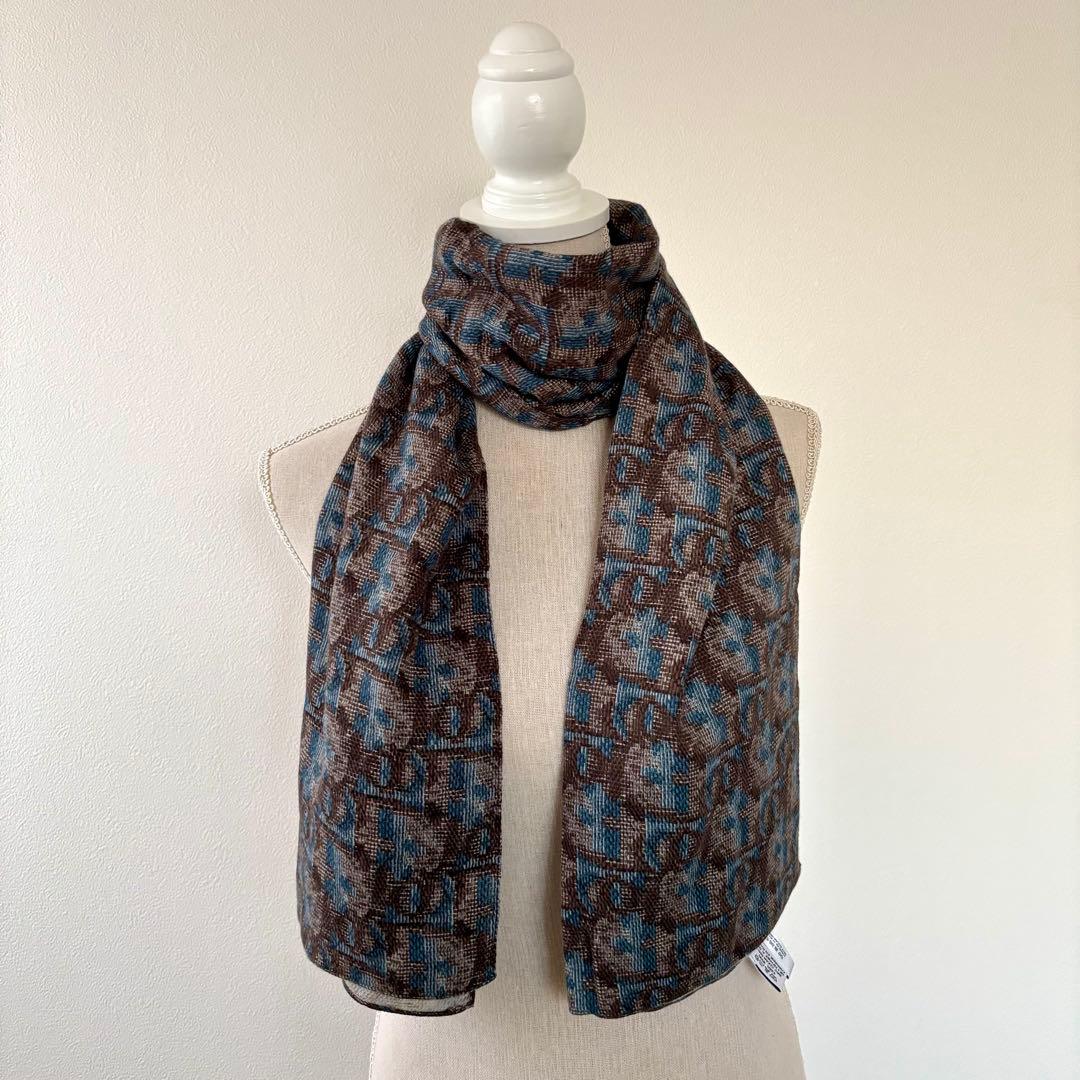 ディオール トロッター ウール×アンゴラ×シルク マフラー メンズ レディース