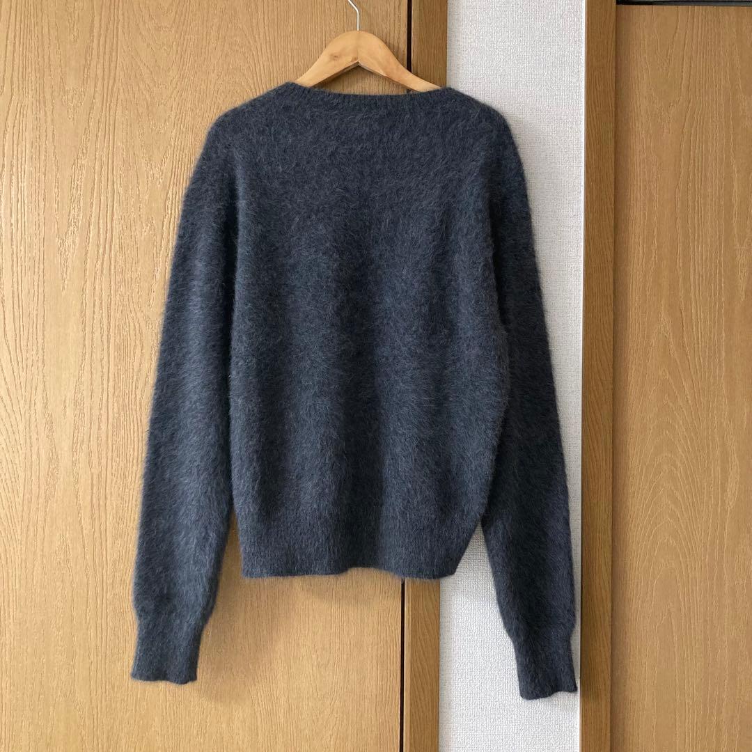 プルミエアロンディスモン FOXアルパカクルーネックニット　2024AW