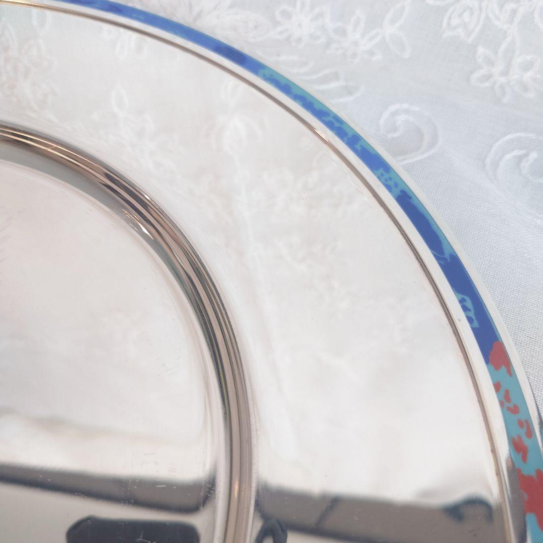 クリストフル　タリスマン　七宝　チャージャープレート　プレイスプレート　トレイ