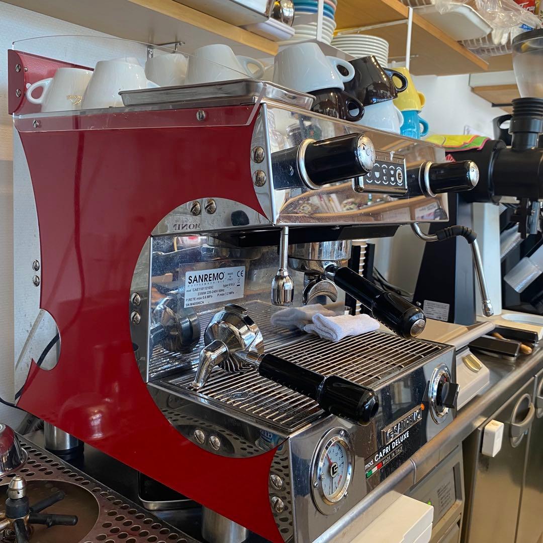 【メンテナンス安心】業務用エスプレッソマシン＆おまけ多数