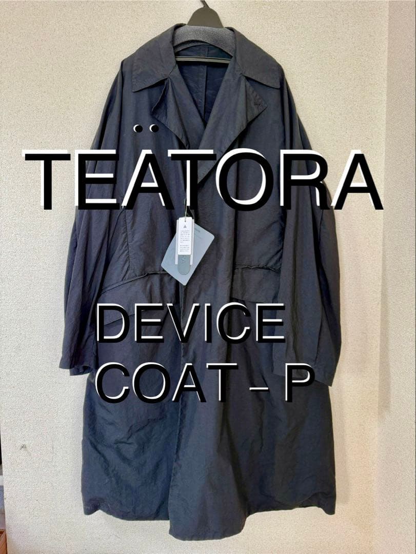 【美品】TEATORA DEVICE COAT デバイスコート OVY 黒 2