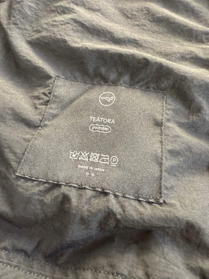 【美品】TEATORA DEVICE COAT デバイスコート OVY 黒 2