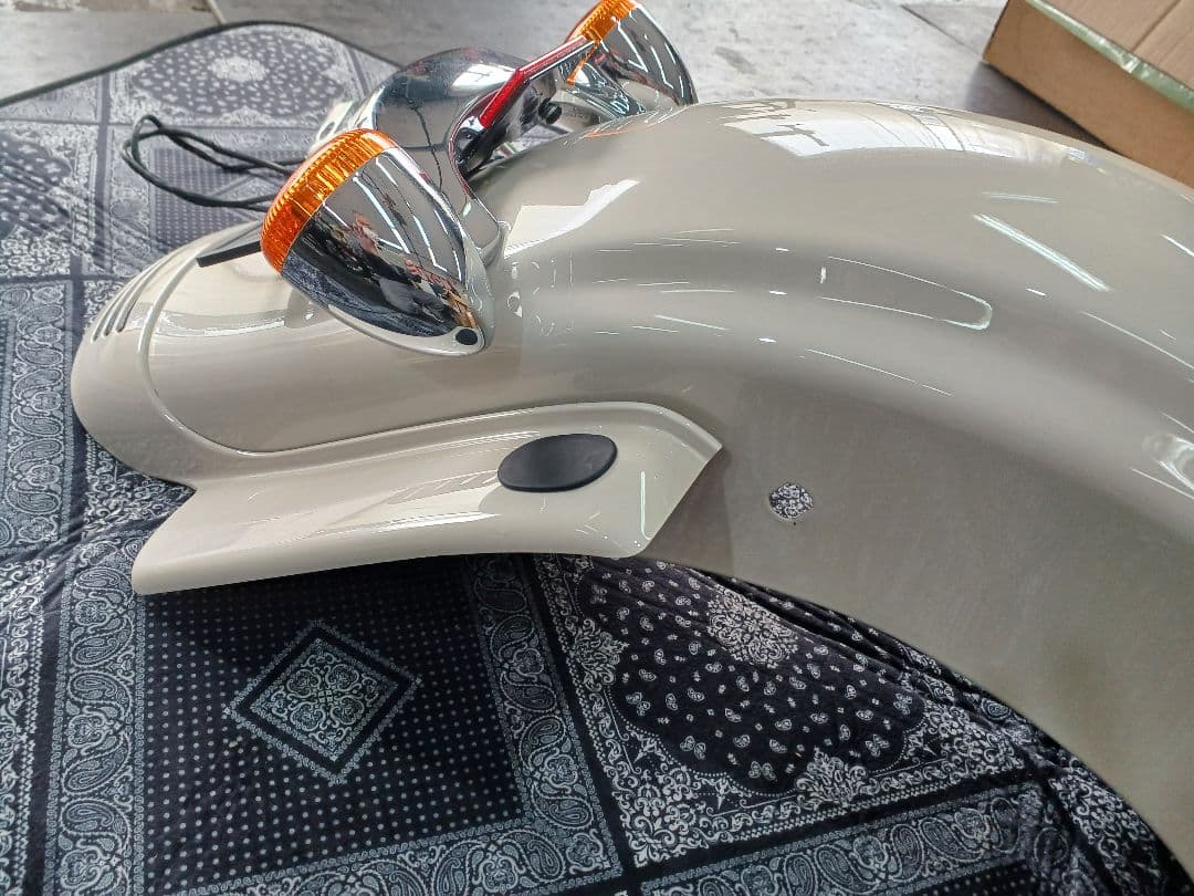 ハーレーFLTRX純正リヤフェンダーとてもきれい