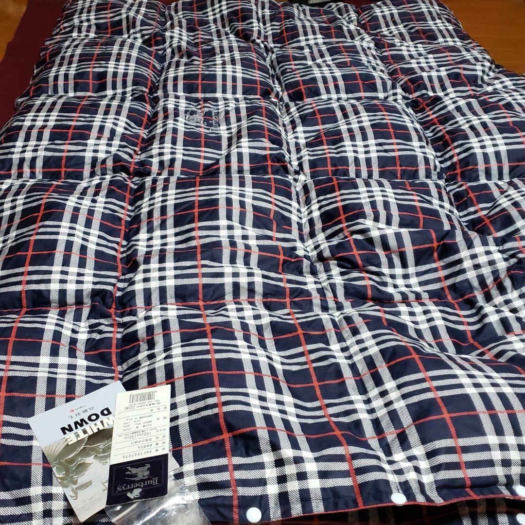 【レア】バーバリー羽毛ひざ掛け