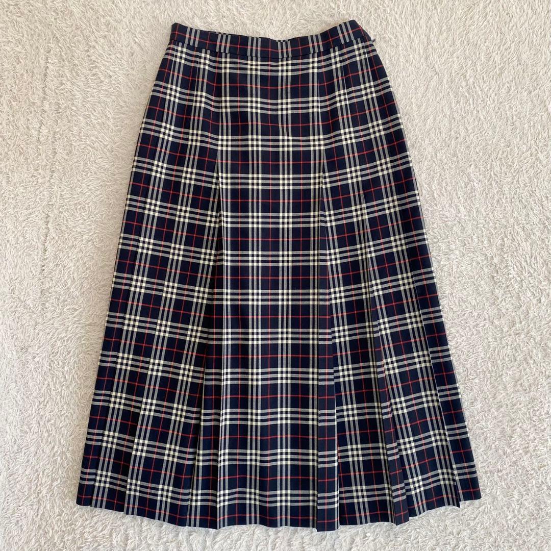 美品✨　Burberrys ノバチェック　プリーツスカート　38