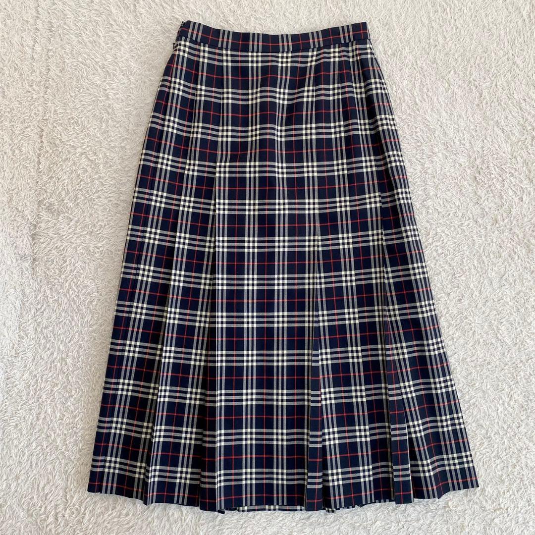 美品✨　Burberrys ノバチェック　プリーツスカート　38