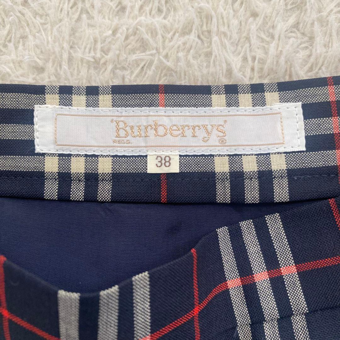 美品✨　Burberrys ノバチェック　プリーツスカート　38
