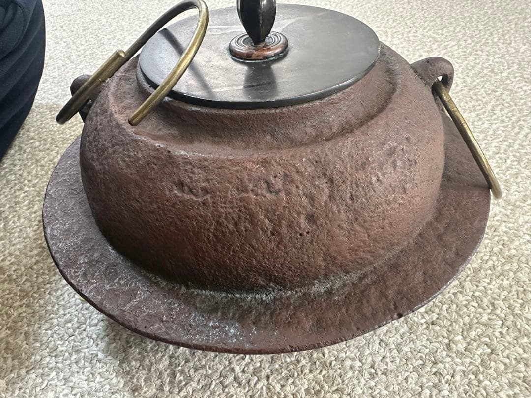 鉄瓶急須、明治時代、急須、煎茶道具、茶道、茶器、金工品、骨古民家??分かりません
