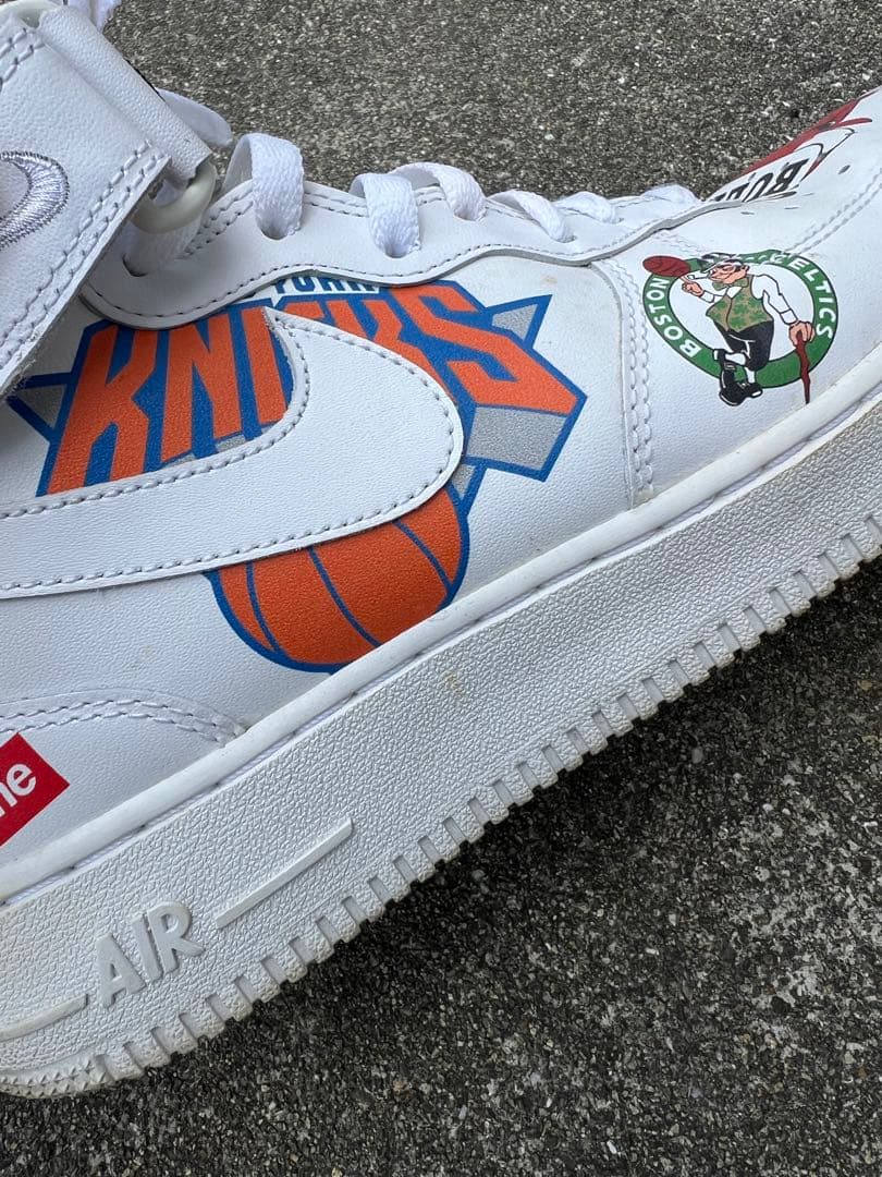 Supreme×NIKE×NBA コラボ Air Force1 ホワイト26cm