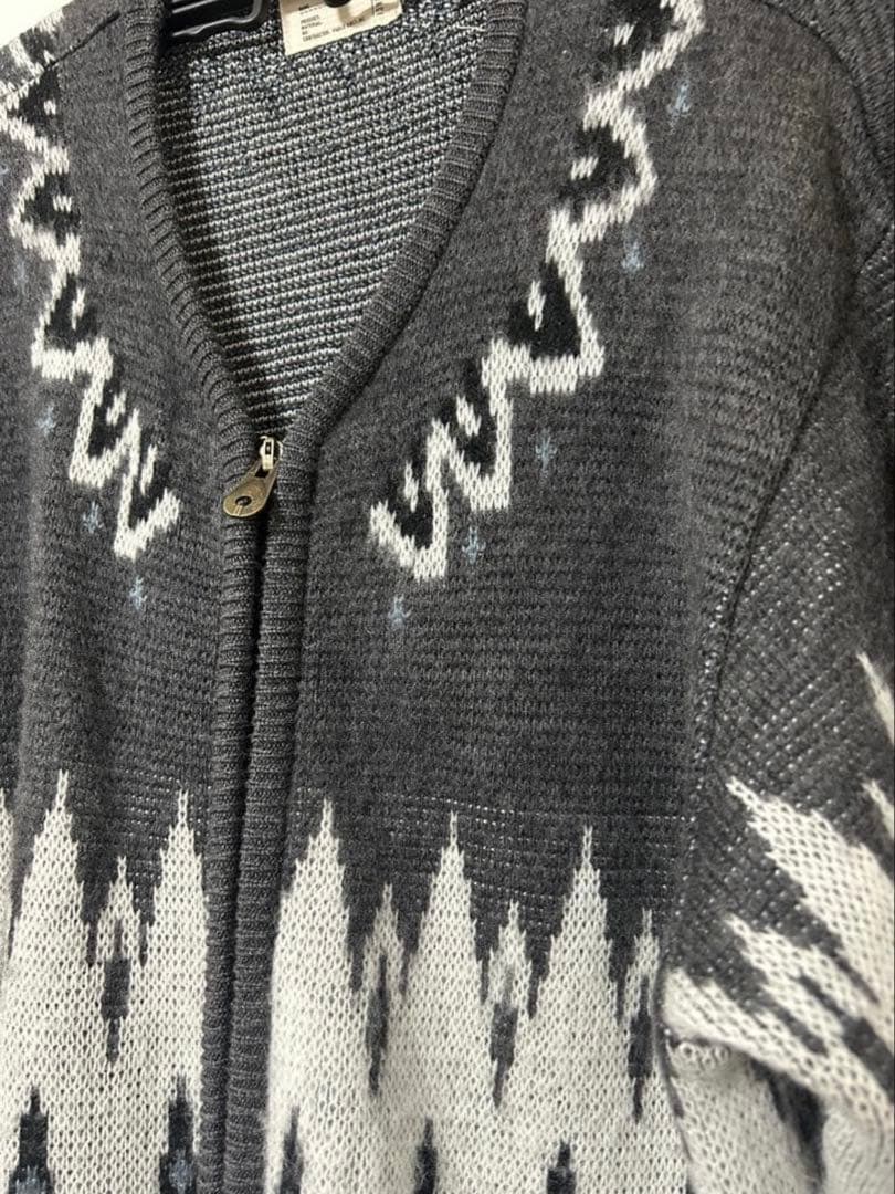PABLO VINCI / Zip Knit Cardigan サイズS