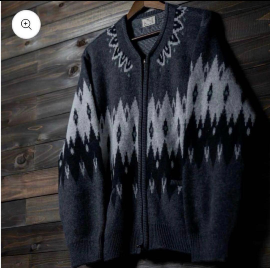 PABLO VINCI / Zip Knit Cardigan サイズS