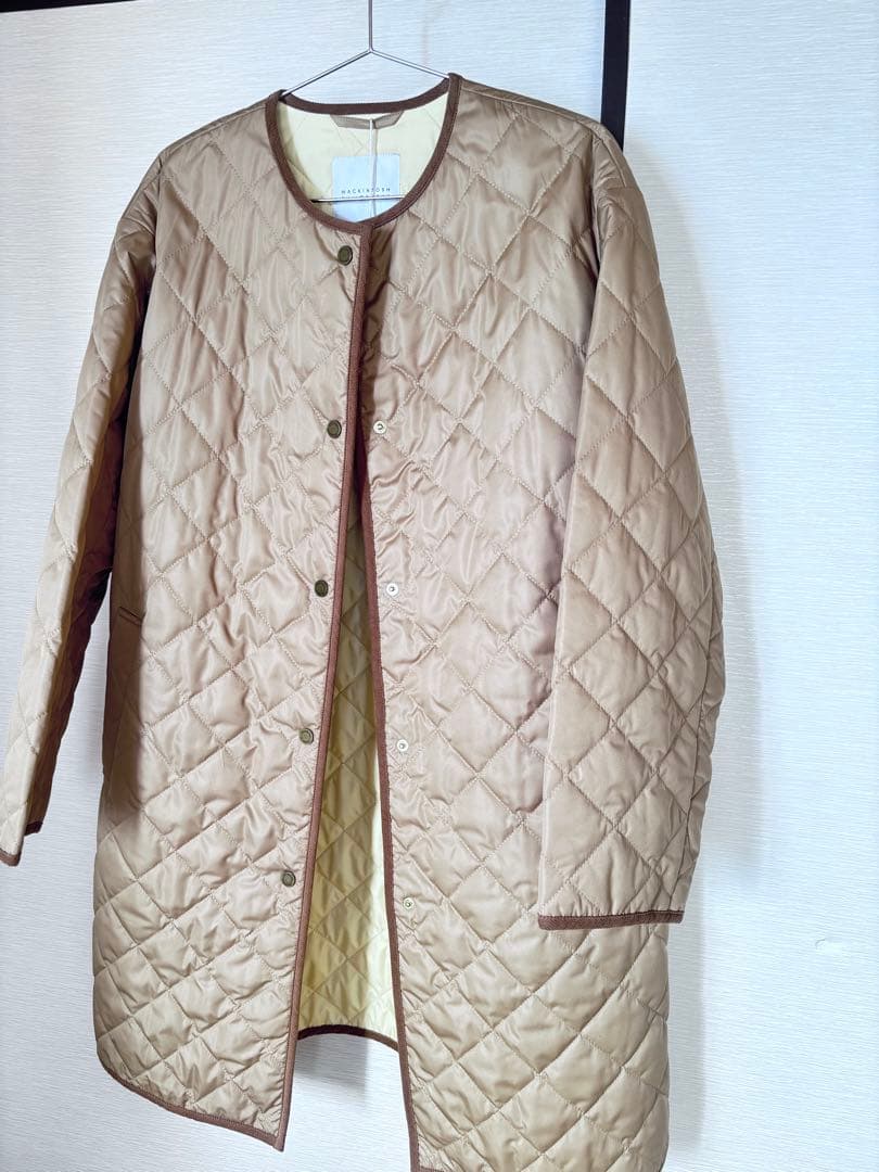 マッキントッシュフィロソフィー　キルティンコート ベージュ サイズ38
