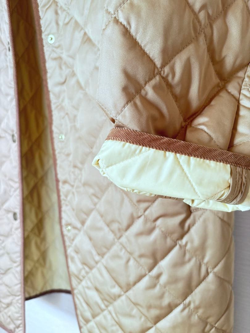 マッキントッシュフィロソフィー　キルティンコート ベージュ サイズ38