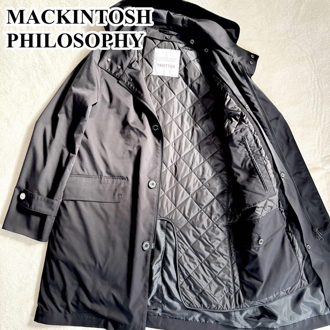 マッキントッシュフィロソフィー　ベルファスト　トロッター　黒　38　ライナー付き