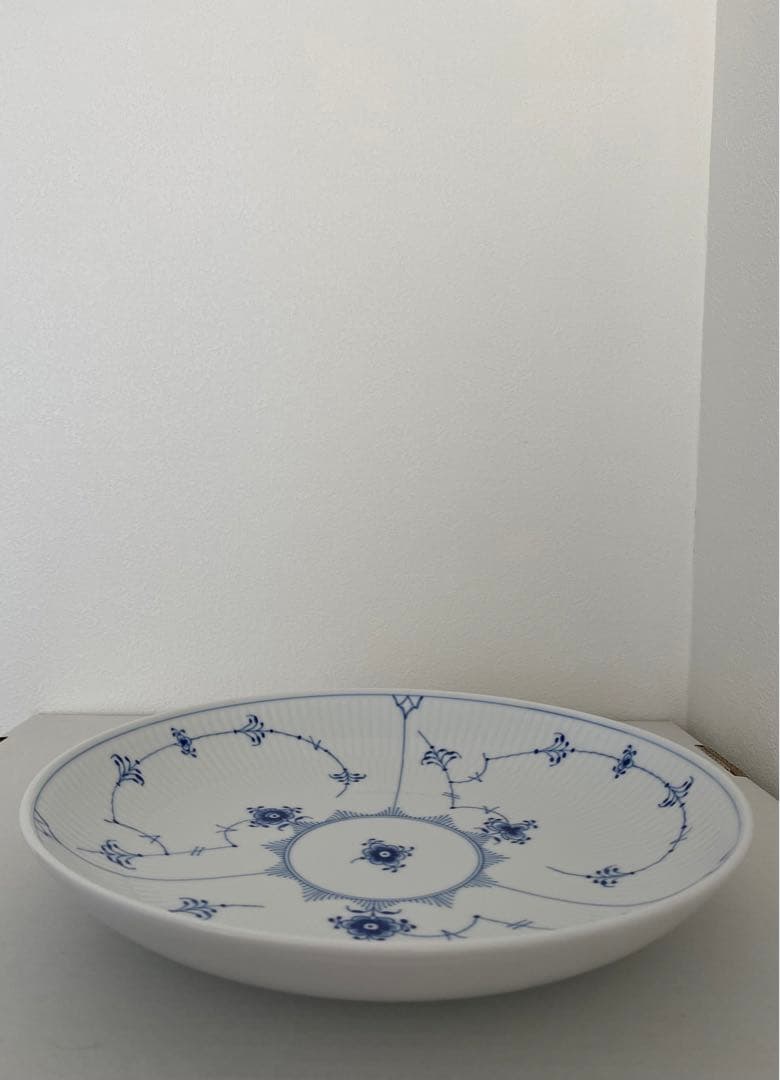 ロイヤルコペンハーゲン　ブルーフルーテッドプレイン　25cm な2枚セット