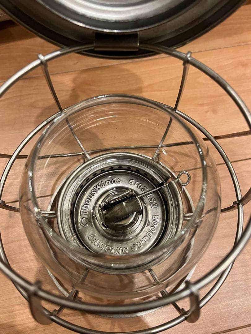 ThousWinds レイルロードランタン シルバー