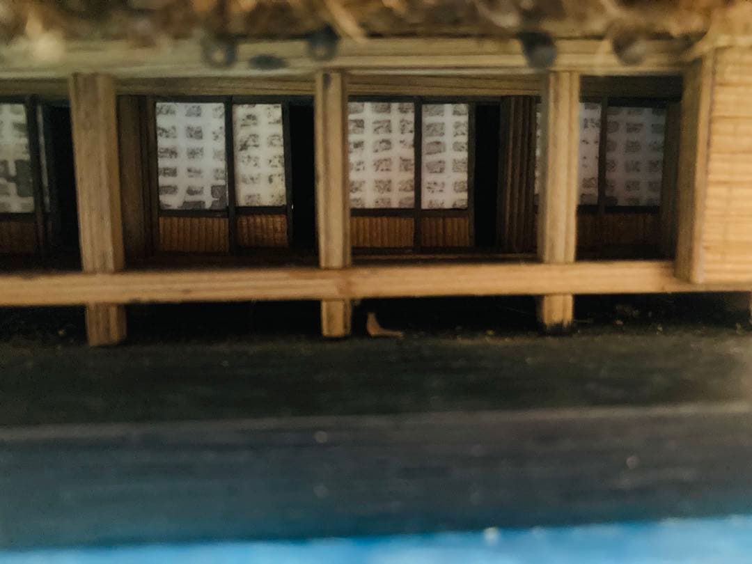 リアル模型　白川郷　世界遺産　合掌造り