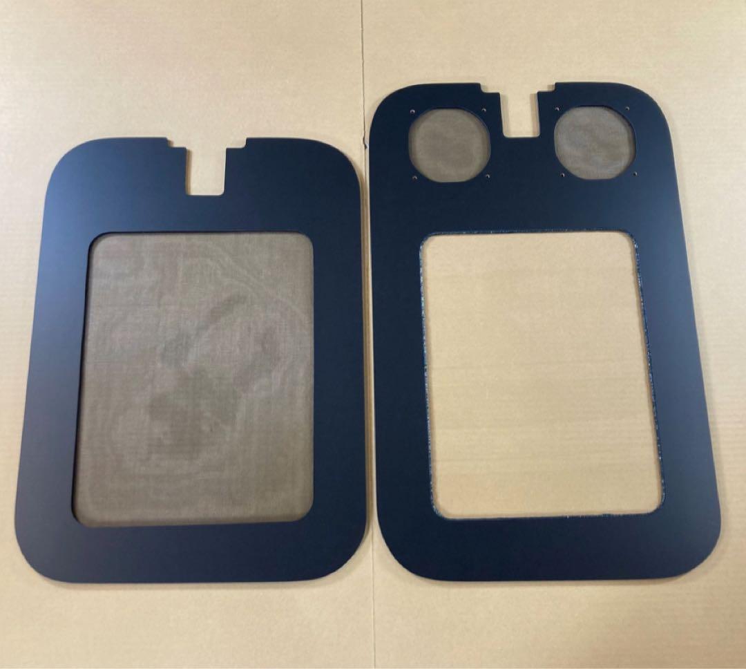 【N-VAN】nuts van life製　アクリル窓付き換気扇ボード左右セット