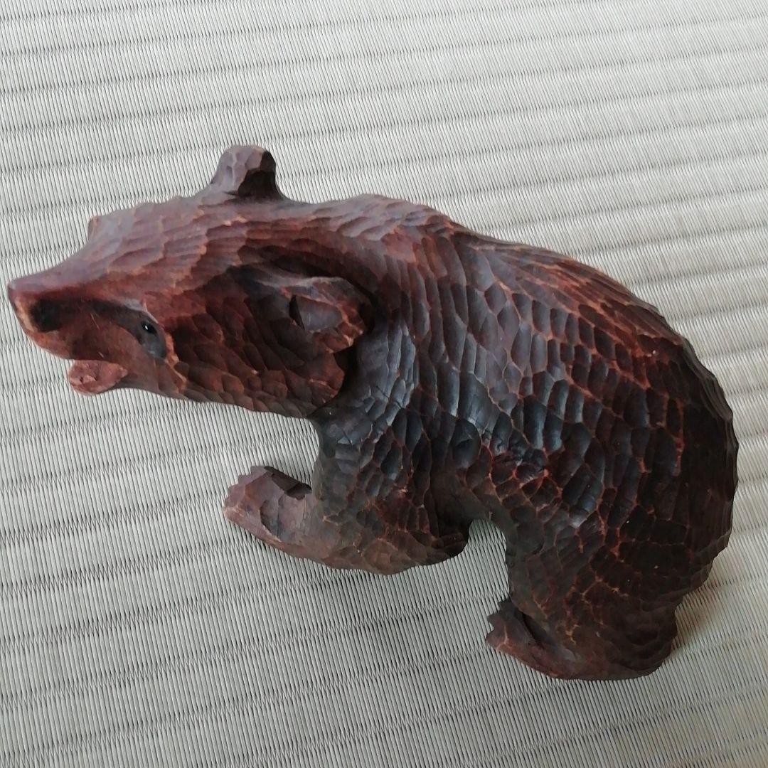 木彫りのクマ（初期)希少