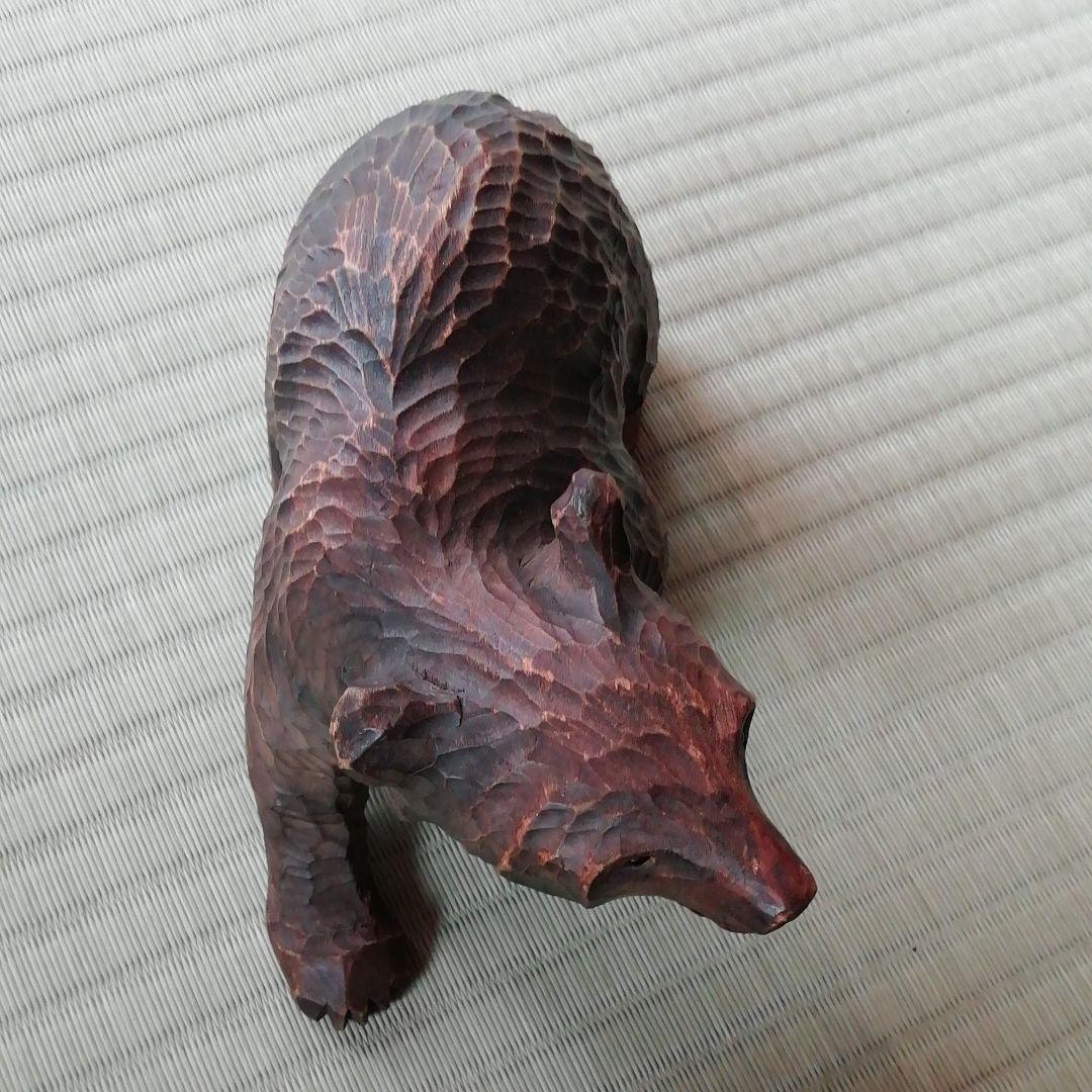 木彫りのクマ（初期)希少